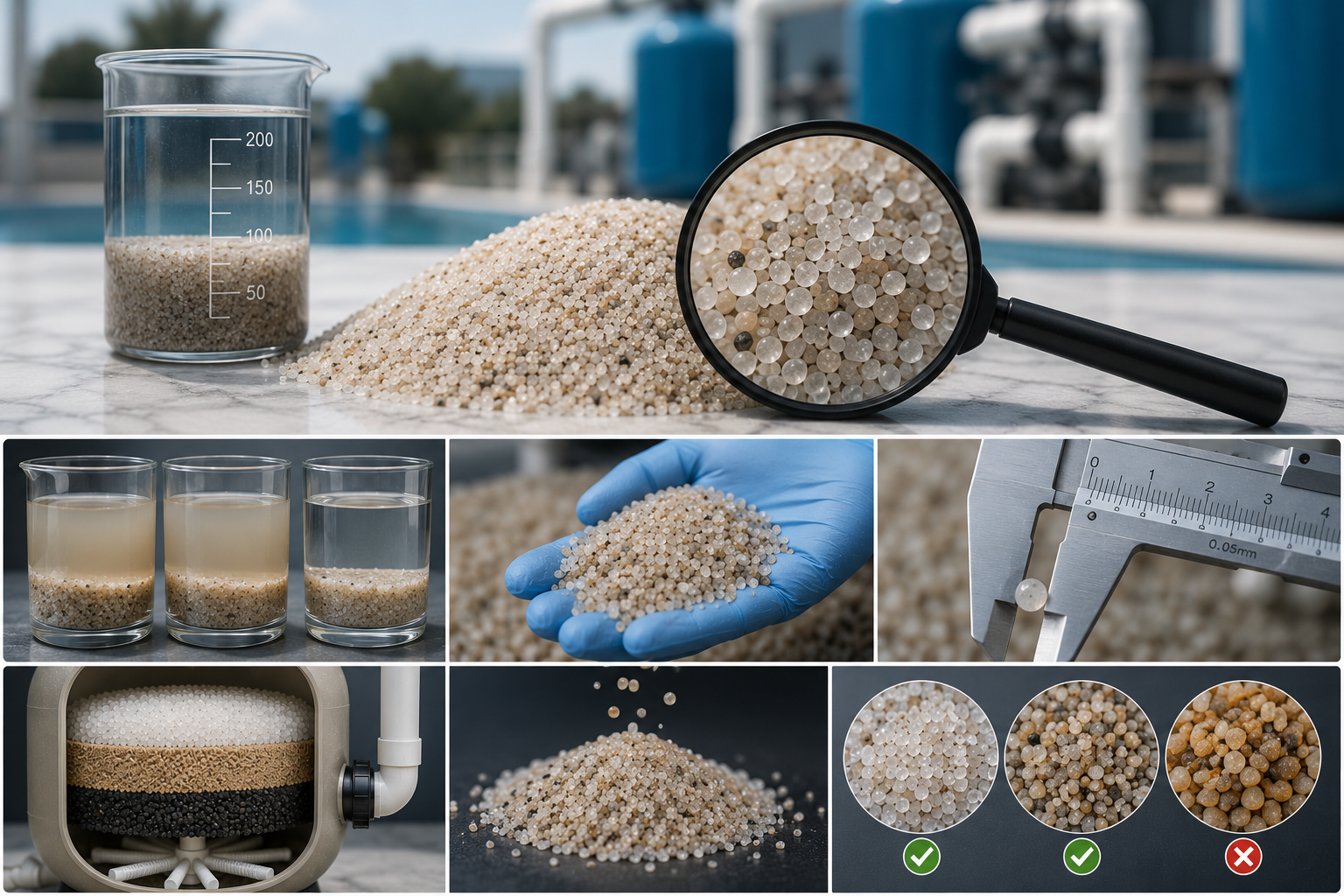 بهترین سیلیس برای فیلتر شنی کدام است؟ 3 از کجا بفهمیم سیلیس فیلتر شنی باکیفیت است؟